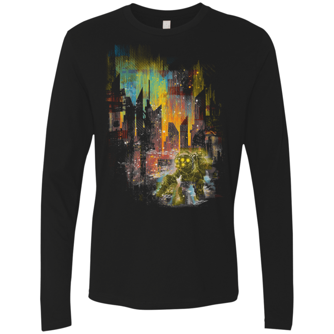 T-Shirts Black / S Leaving Rapture Men's Premium Long Sleeve