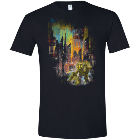 T-Shirts Black / X-Small Leaving Rapture Men's Semi-Fitted Softstyle