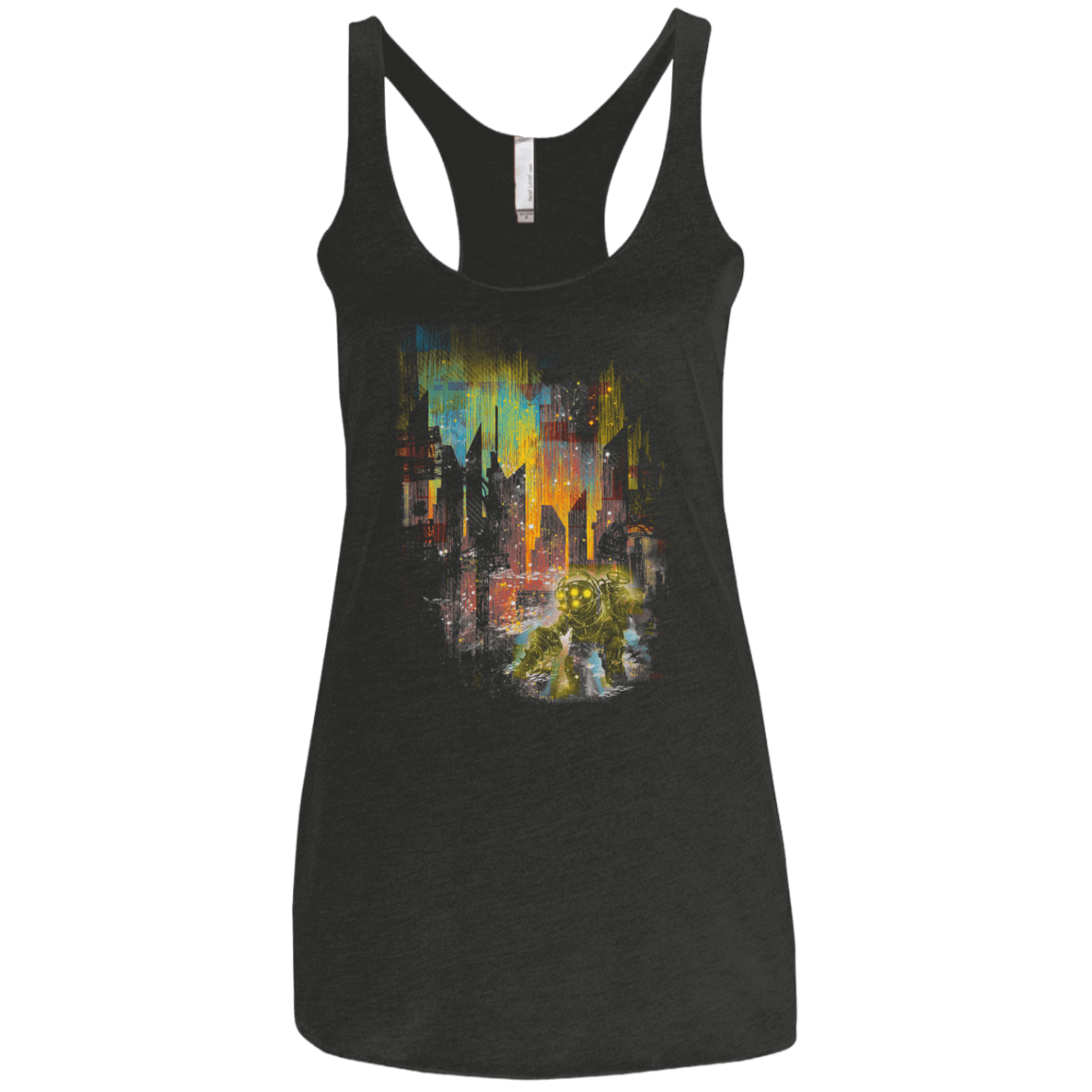 T-Shirts Vintage Black / X-Small Leaving Rapture Women's Triblend Racerback Tank