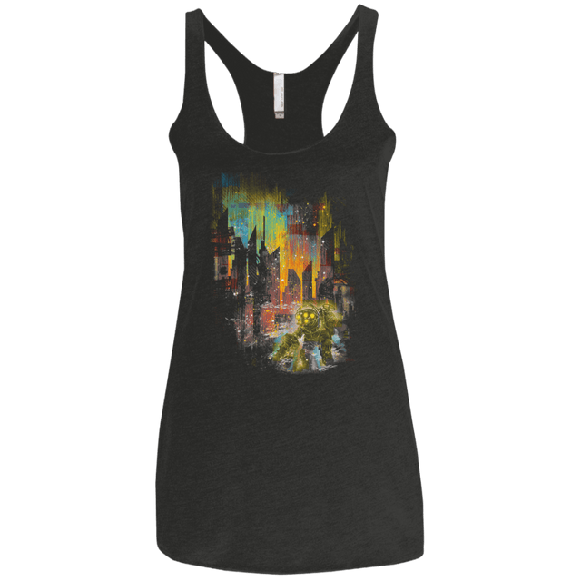 T-Shirts Vintage Black / X-Small Leaving Rapture Women's Triblend Racerback Tank
