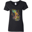 T-Shirts Black / S Leaving Rapture Women's V-Neck T-Shirt