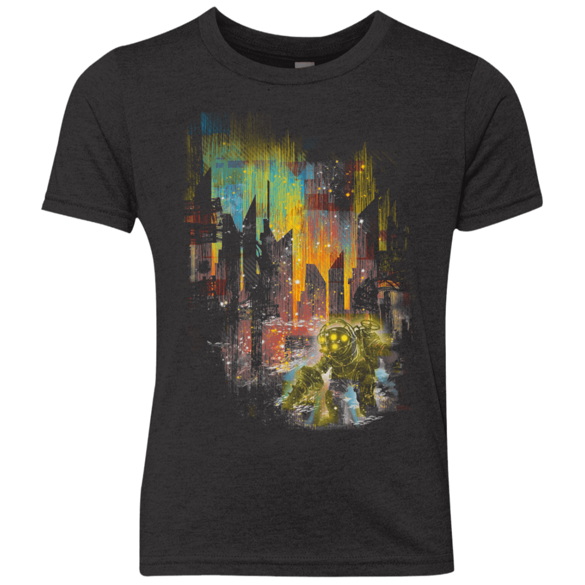 T-Shirts Vintage Black / YXS Leaving Rapture Youth Triblend T-Shirt