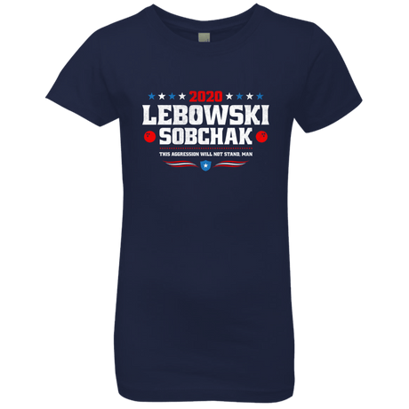 T-Shirts Midnight Navy / YXS Lebowski Sobchak Girls Premium T-Shirt