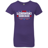 T-Shirts Purple Rush / YXS Lebowski Sobchak Girls Premium T-Shirt