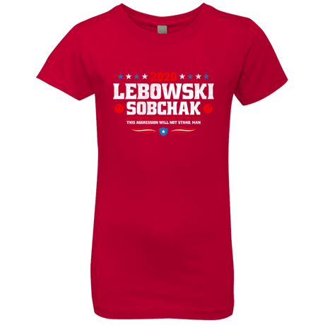 T-Shirts Red / YXS Lebowski Sobchak Girls Premium T-Shirt