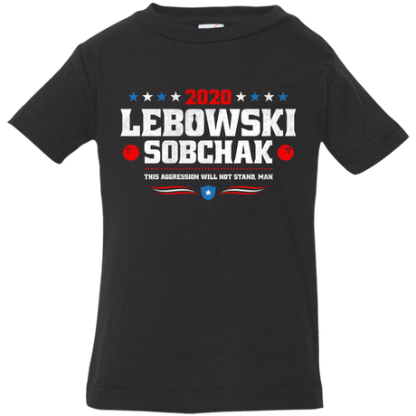T-Shirts Black / 6 Months Lebowski Sobchak Infant Premium T-Shirt
