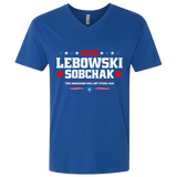 T-Shirts Royal / X-Small Lebowski Sobchak Men's Premium V-Neck