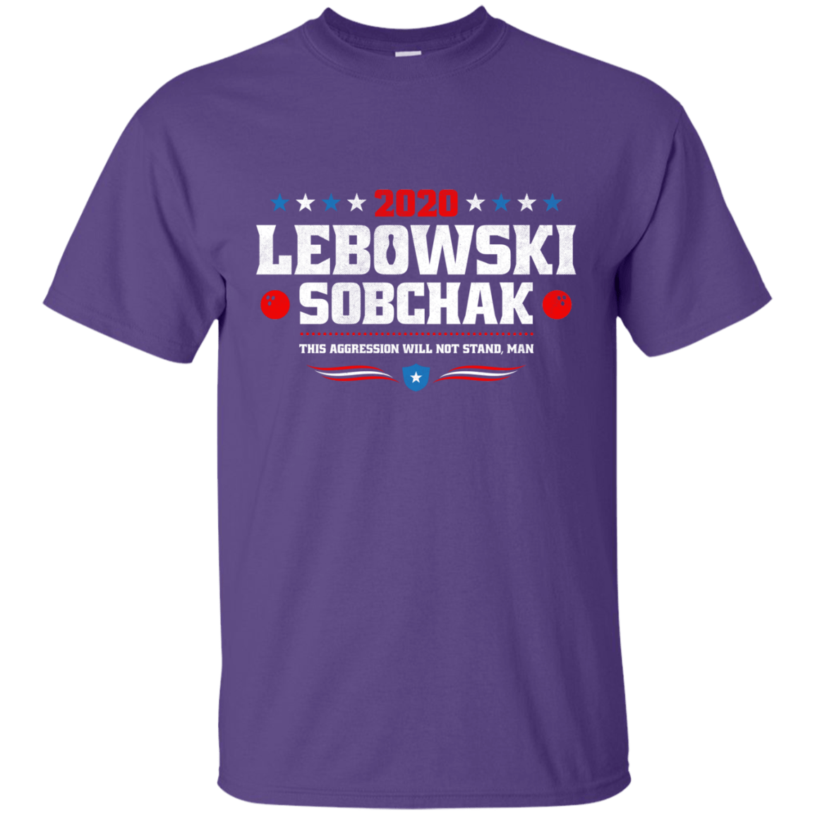T-Shirts Purple / Small Lebowski Sobchak T-Shirt