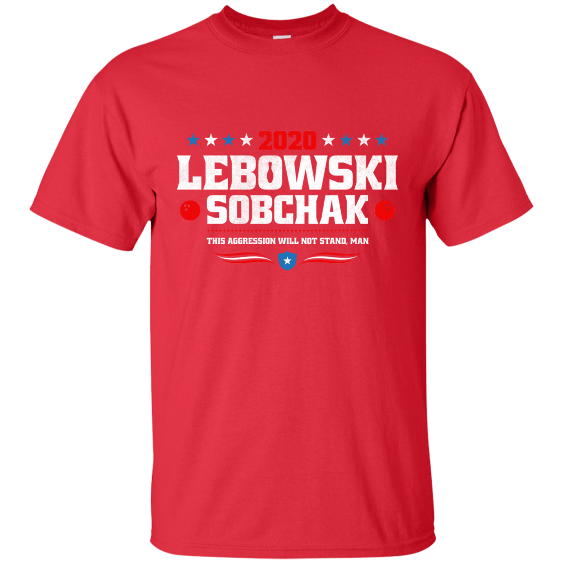 T-Shirts Red / Small Lebowski Sobchak T-Shirt