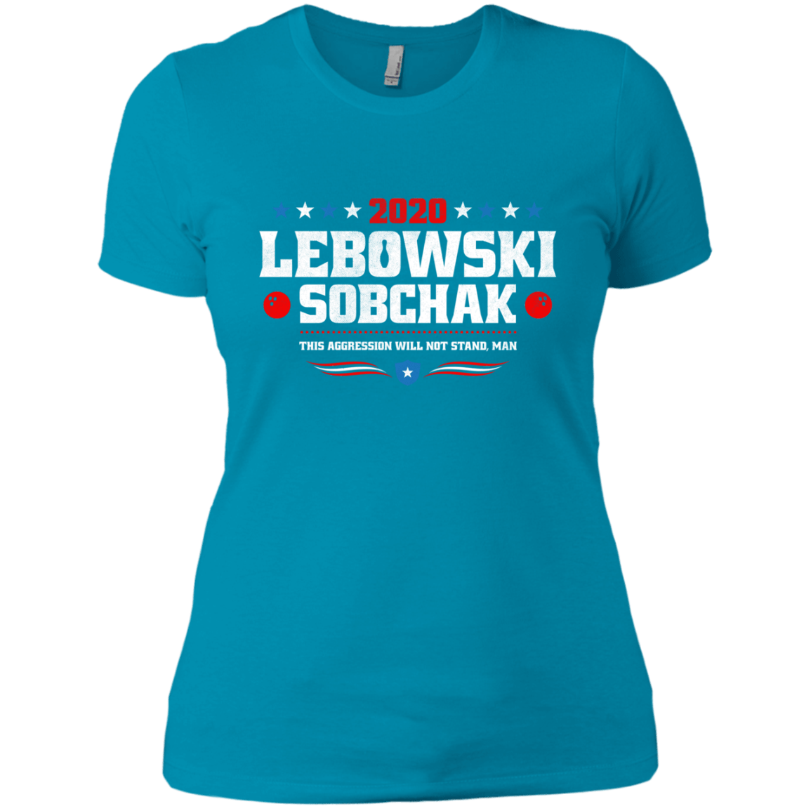 T-Shirts Turquoise / X-Small Lebowski Sobchak Women's Premium T-Shirt