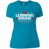 T-Shirts Turquoise / X-Small Lebowski Sobchak Women's Premium T-Shirt