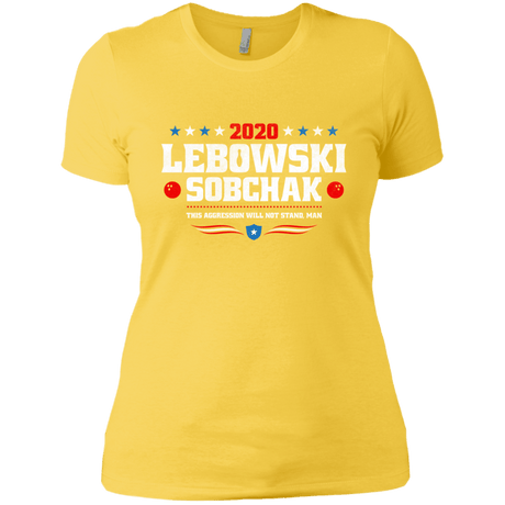 T-Shirts Vibrant Yellow / X-Small Lebowski Sobchak Women's Premium T-Shirt