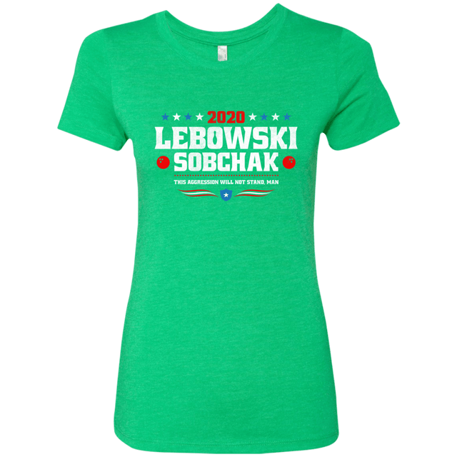 T-Shirts Envy / Small Lebowski Sobchak Women's Triblend T-Shirt