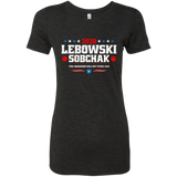 T-Shirts Vintage Black / Small Lebowski Sobchak Women's Triblend T-Shirt