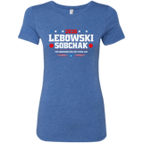 T-Shirts Vintage Royal / Small Lebowski Sobchak Women's Triblend T-Shirt