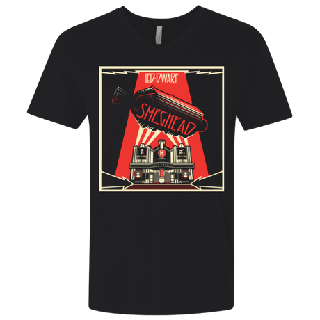 T-Shirts Black / X-Small Led Dwarf Men's Premium V-Neck
