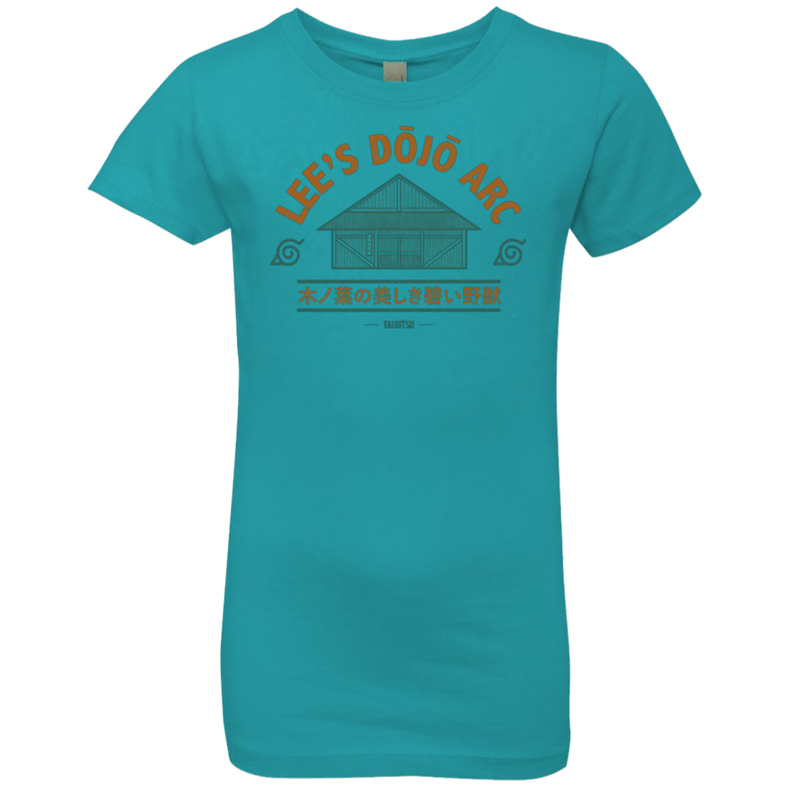 T-Shirts Tahiti Blue / YXS Lee's Dojo Girls Premium T-Shirt