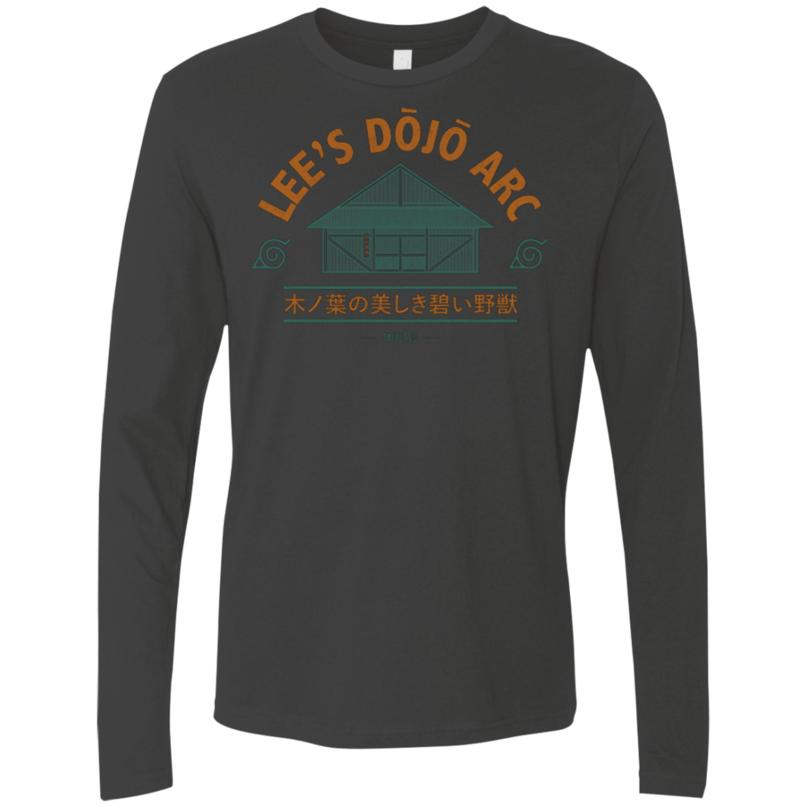 T-Shirts Heavy Metal / Small Lee's Dojo Men's Premium Long Sleeve