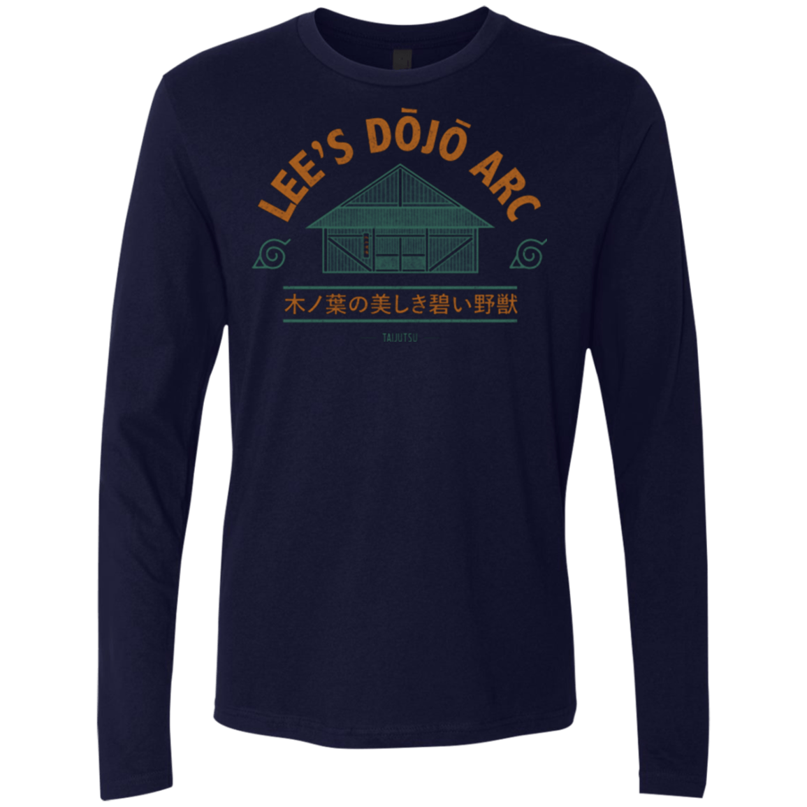 T-Shirts Midnight Navy / Small Lee's Dojo Men's Premium Long Sleeve