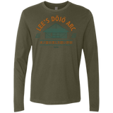 T-Shirts Military Green / Small Lee's Dojo Men's Premium Long Sleeve
