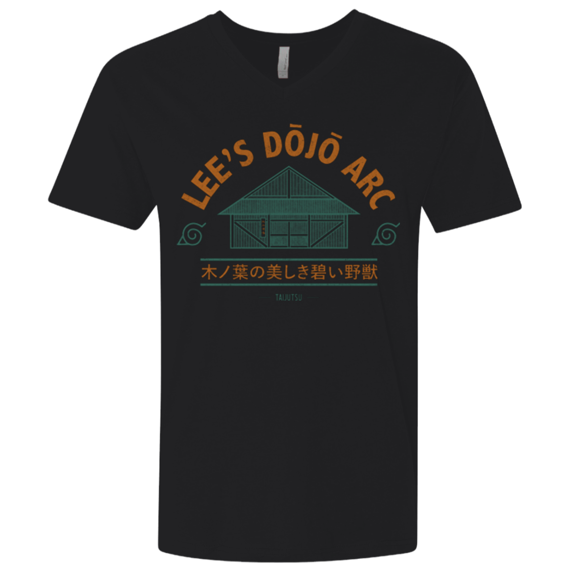 T-Shirts Black / X-Small Lee's Dojo Men's Premium V-Neck