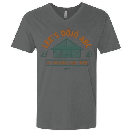 T-Shirts Heavy Metal / X-Small Lee's Dojo Men's Premium V-Neck