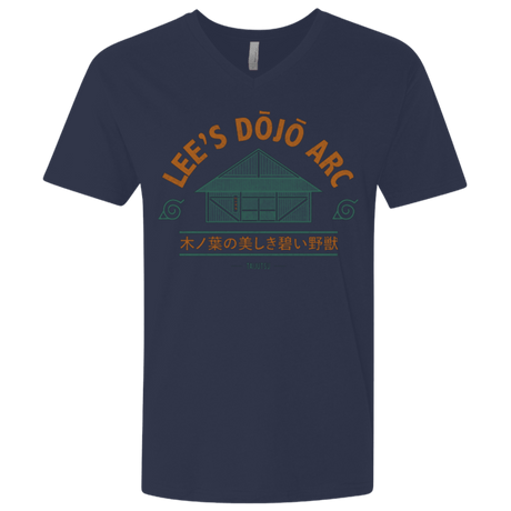 T-Shirts Midnight Navy / X-Small Lee's Dojo Men's Premium V-Neck