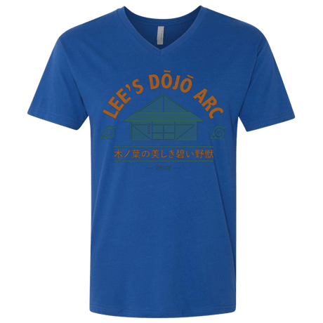 T-Shirts Royal / X-Small Lee's Dojo Men's Premium V-Neck