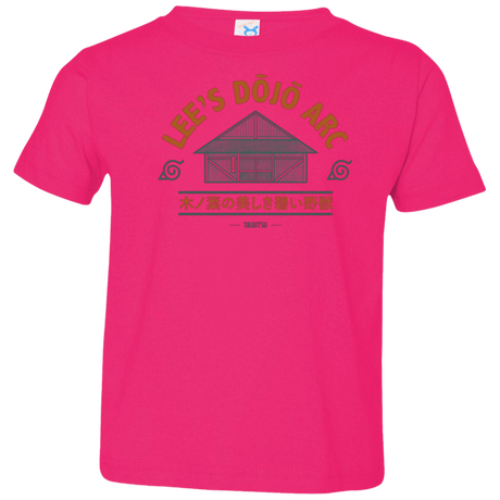 T-Shirts Hot Pink / 2T Lee's Dojo Toddler Premium T-Shirt
