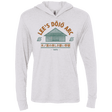 T-Shirts Heather White / X-Small Lee's Dojo Triblend Long Sleeve Hoodie Tee