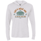 T-Shirts Heather White / X-Small Lee's Dojo Triblend Long Sleeve Hoodie Tee