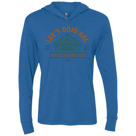 T-Shirts Vintage Royal / X-Small Lee's Dojo Triblend Long Sleeve Hoodie Tee