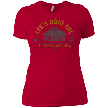 T-Shirts Red / X-Small Lee's Dojo Women's Premium T-Shirt