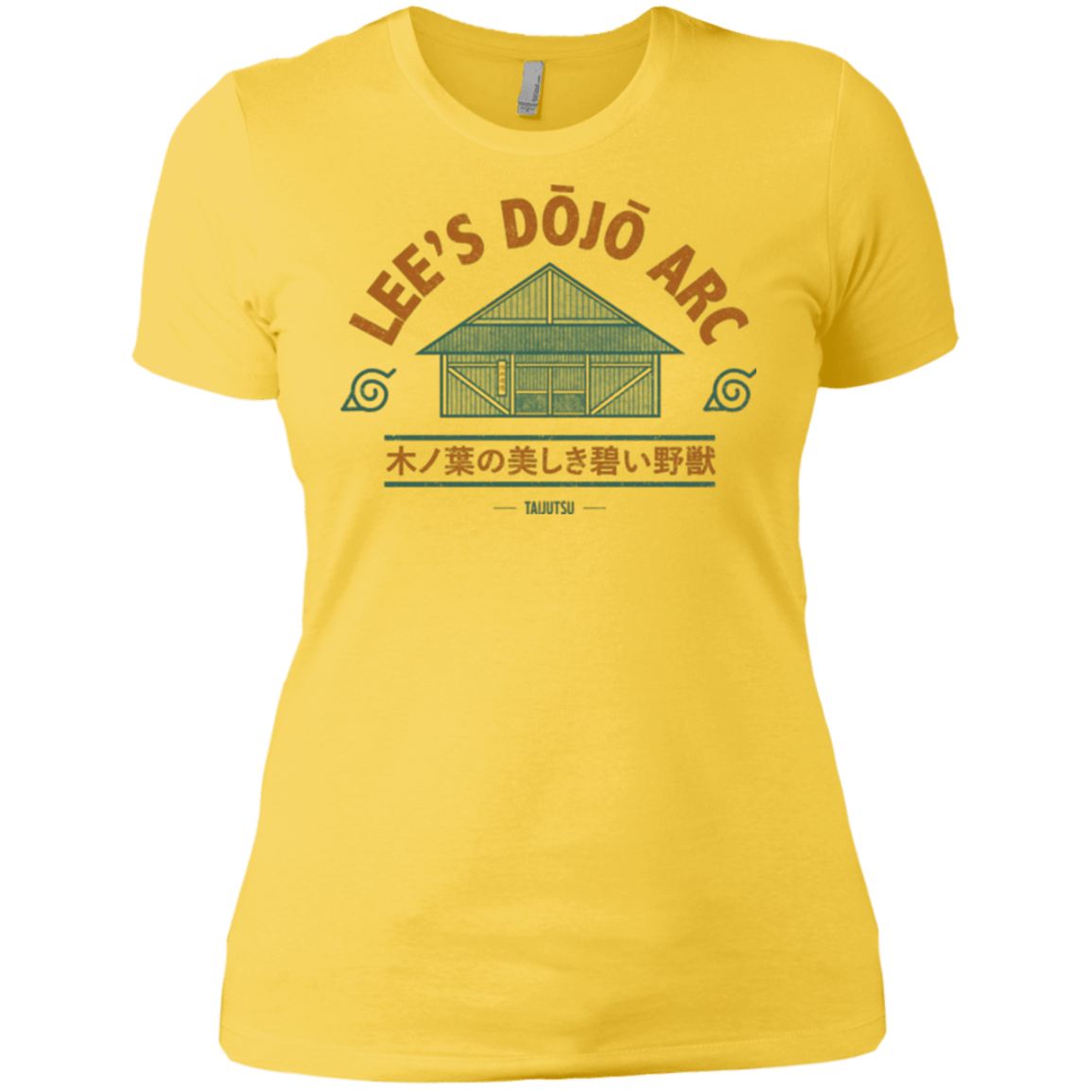 T-Shirts Vibrant Yellow / X-Small Lee's Dojo Women's Premium T-Shirt