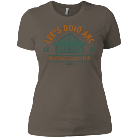 T-Shirts Warm Grey / X-Small Lee's Dojo Women's Premium T-Shirt