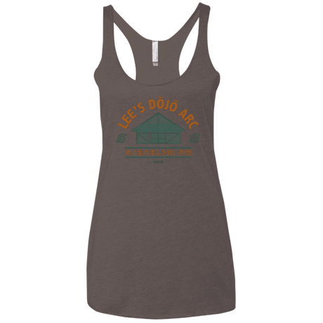 T-Shirts Macchiato / X-Small Lee's Dojo Women's Triblend Racerback Tank
