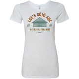 T-Shirts Heather White / Small Lee's Dojo Women's Triblend T-Shirt