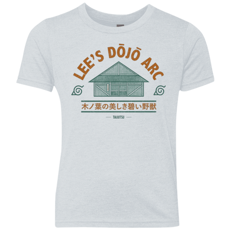 T-Shirts Heather White / YXS Lee's Dojo Youth Triblend T-Shirt