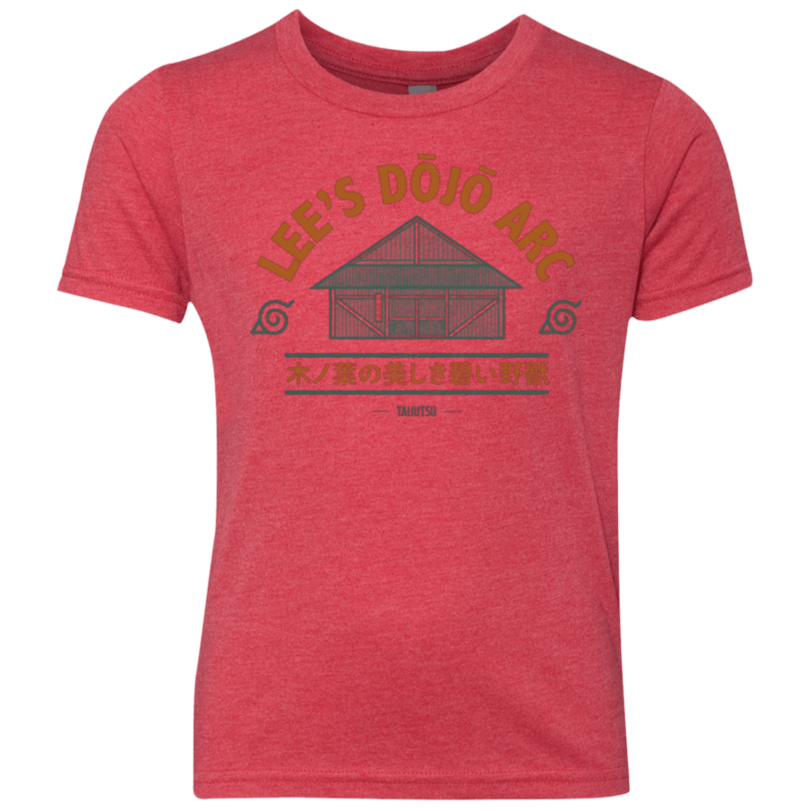 T-Shirts Vintage Red / YXS Lee's Dojo Youth Triblend T-Shirt
