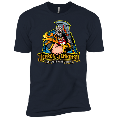 T-Shirts Midnight Navy / YXS Leeroy Jenkins Boys Premium T-Shirt