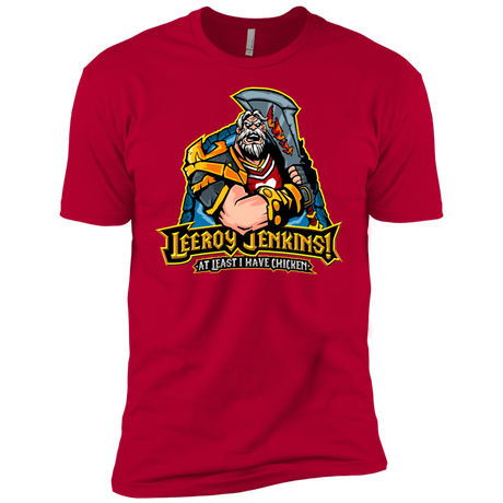 T-Shirts Red / YXS Leeroy Jenkins Boys Premium T-Shirt