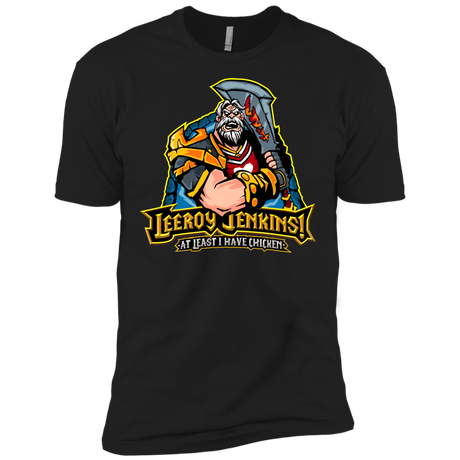 T-Shirts Black / X-Small Leeroy Jenkins Men's Premium T-Shirt
