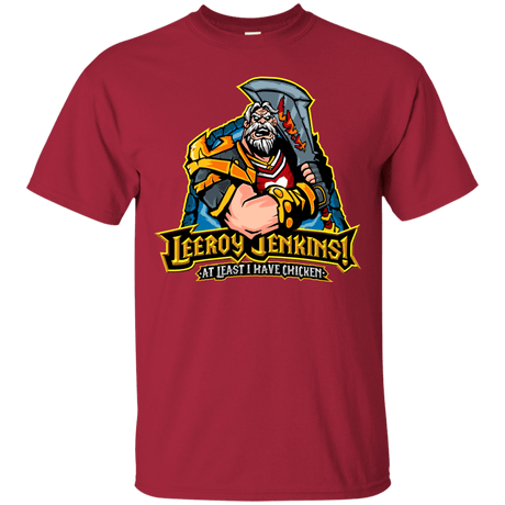 T-Shirts Cardinal / Small Leeroy Jenkins T-Shirt