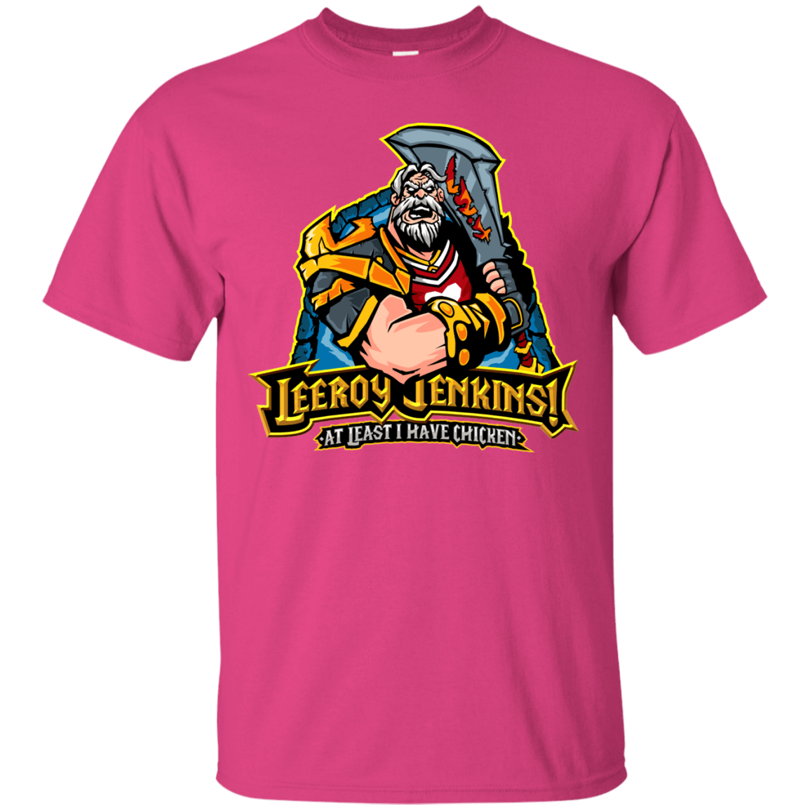 T-Shirts Heliconia / Small Leeroy Jenkins T-Shirt