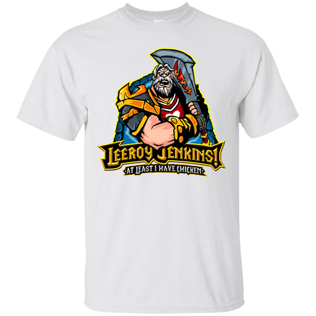 T-Shirts White / Small Leeroy Jenkins T-Shirt