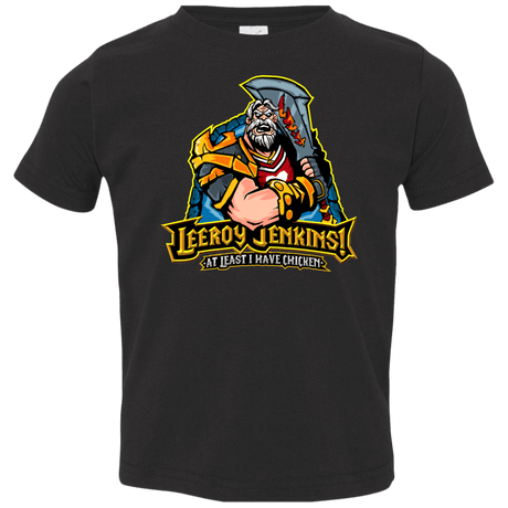 T-Shirts Black / 2T Leeroy Jenkins Toddler Premium T-Shirt