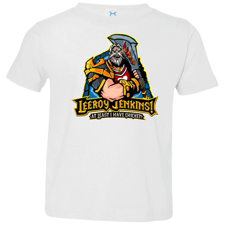 T-Shirts White / 2T Leeroy Jenkins Toddler Premium T-Shirt