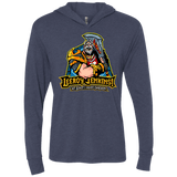 T-Shirts Vintage Navy / X-Small Leeroy Jenkins Triblend Long Sleeve Hoodie Tee