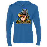 T-Shirts Vintage Royal / X-Small Leeroy Jenkins Triblend Long Sleeve Hoodie Tee