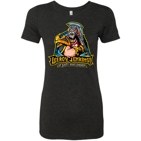T-Shirts Vintage Black / Small Leeroy Jenkins Women's Triblend T-Shirt